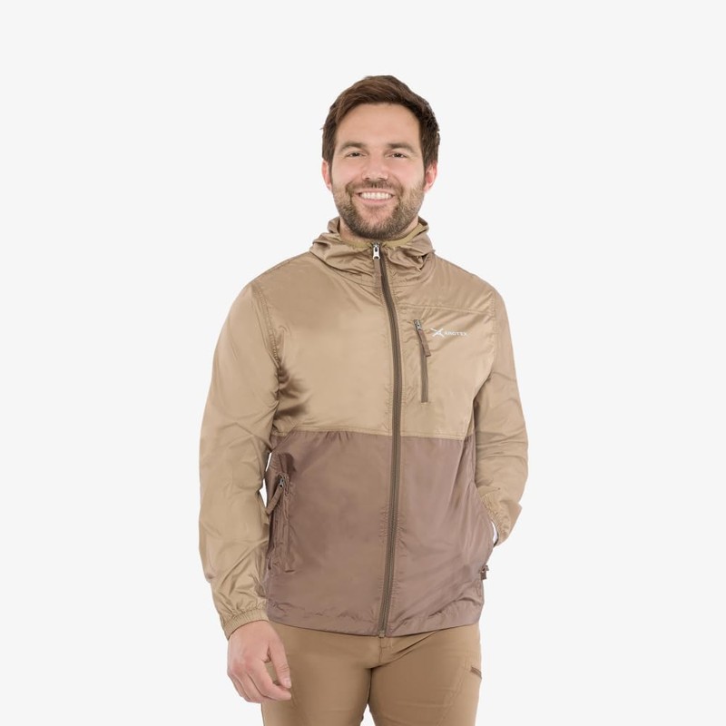 Arctix Men's Zephyr Windbreaker Jacket, Khaki