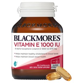 Blackmores Vitamin E 1000IU Cap X 30