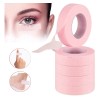 Cintas Extensión Pestañas Micropore Papel Cinta Médica Rosa