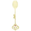 Takakuwa Metal 401246 Herky Pink Teaspoon, Gold