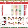 ZABARE 12 x Christmas Gel Pens, 12 x Sticky Notes