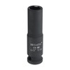 sourcing map 7/16 Inch SAE Deep Impact Socket 1/2 Inch