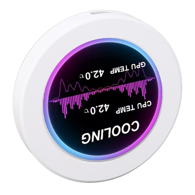 2.1in Round IPS LCD Display 360 Degree Rotation 480x480 Watercooler