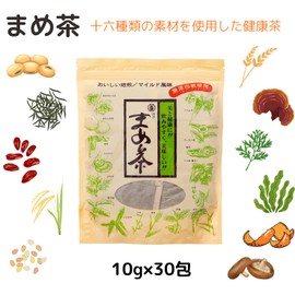 Mame Tea 16 Kinds of Health Tea, 0.4 oz (10 g) x 30 Packets