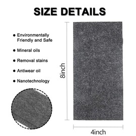 Wondora 6 Piece Nano Sparkle Cloth for car Scratches, Nanosparkle Cloth for car Scratches, Nanosparkle Cloth, With Disposable Gloves, Easy to Repair car Paint yo Remove Surface Wear and Water Damage