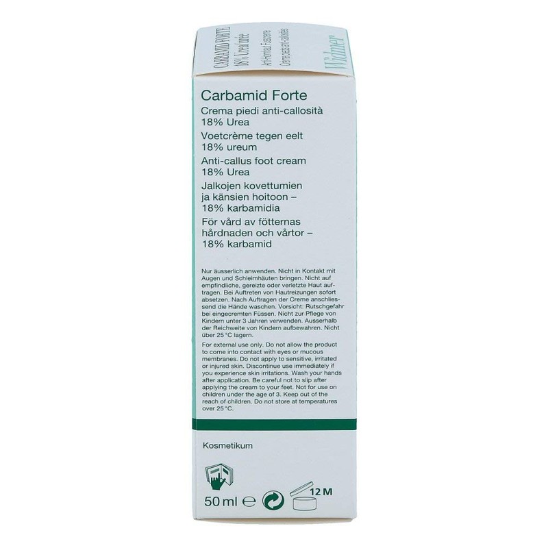 Louis Widmer Carbamid Forte Urea Anti-Callus Foot Cream 50 ml