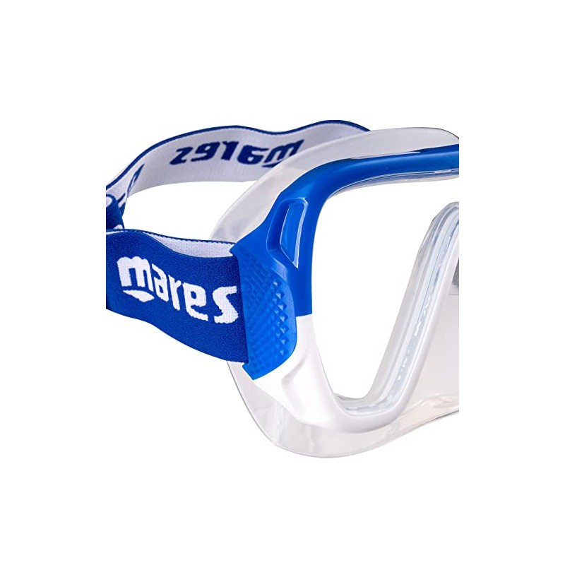 Mares Aquazone Keewee Adult Unisex Snorkel Mask Blue