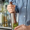 (Pack of 6) Wooden Muddler for Cocktails Flat Head Bar