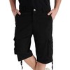 JAWERU Cargo Shorts for Men Multi Pockets Mens Shorts Below