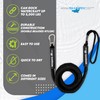 SandShark 7-14ft Premium Anchor Bungee Dock Line. Boat Accessories Bungee