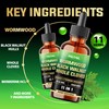 MILIVOL Wormwood Liquid Drops - Wormwood Extract Tincture with Black