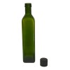 Meliars Botella Cuadrada Aceitera Verde 500 Ml C/tapa (12pzs)