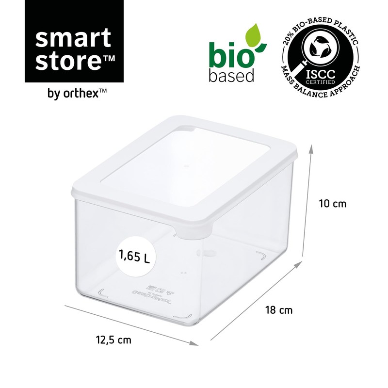 SmartStore Storage Jars 1.65 L - Set of 4 Airtight