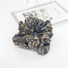 Burnaby Mocha Round Charcoal Scrunchie / 버나비 모카 라운드 차콜