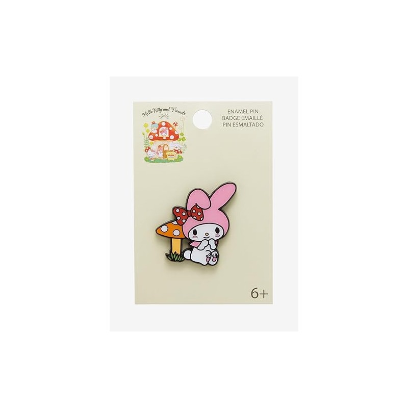 Loungefly My Melody Mushroom Enamel Pin MULTI NONE