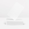 Purple Q Crafts Small White Business Cards 100 Pack 3.5"x2.2",