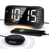 Vibrating Alarm Clock for Heavy Sleepers with Bed Shaker, Extra
