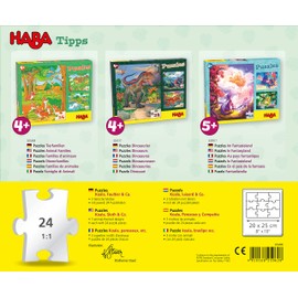 HABA 306480 Puzzle Koala, Sloth & Co., Puzzle from 4 Years