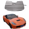 cartiangous For Corvette C7 2014-2019 Foldable Windshield Sunshade Visor UV