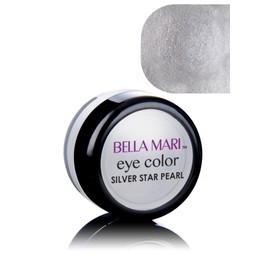 Natural Mineral Eyeshadow (Silver Star Pearl) by Bella Mari; 0.1 oz