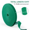4 Roll Plant Tape,131 Ft Green Garden Tape,Twist Tie for