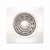 HPM Wall Exhaust Fan Kit with Duct and Grille, 100