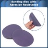 INFINAUTO Schleifscheiben, 6" 400er Körnung Automobil-Reparatur Runde Klett-Schleifpapier Keramik Lila,
