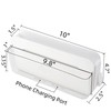 GWEOBZ Adhesive Remote Control Holder Wall Mounted Phone Charging Holder
