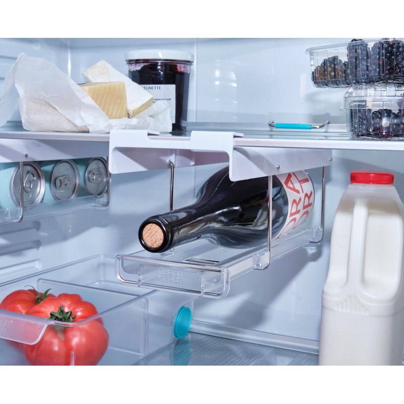 Joseph Joseph FridgeStore Foldable Under-Shelf Fridge Storage Bottle & Wine