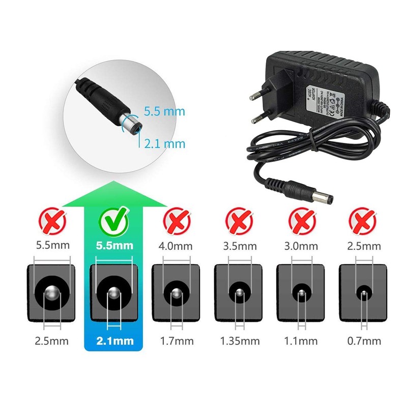 24V 1A 24W Power Supply Transformer with EU Plug Transformer