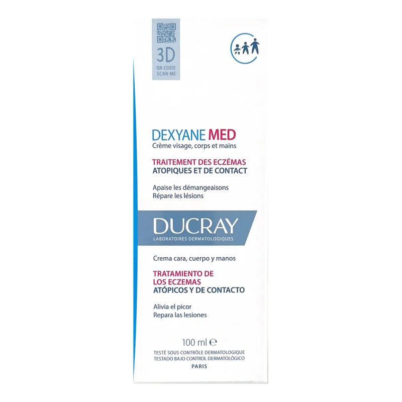 Ducray Dexyane Crema Reparadora Calmante Eczema 100 Ml