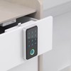 Smart Biometric Cabinet Lock, Keyless File Drawer Wardrobe Lock, Child