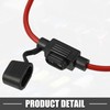 A ABSOPRO 7.5A Mini Blade Stye Fuse 12 AWG Fuse