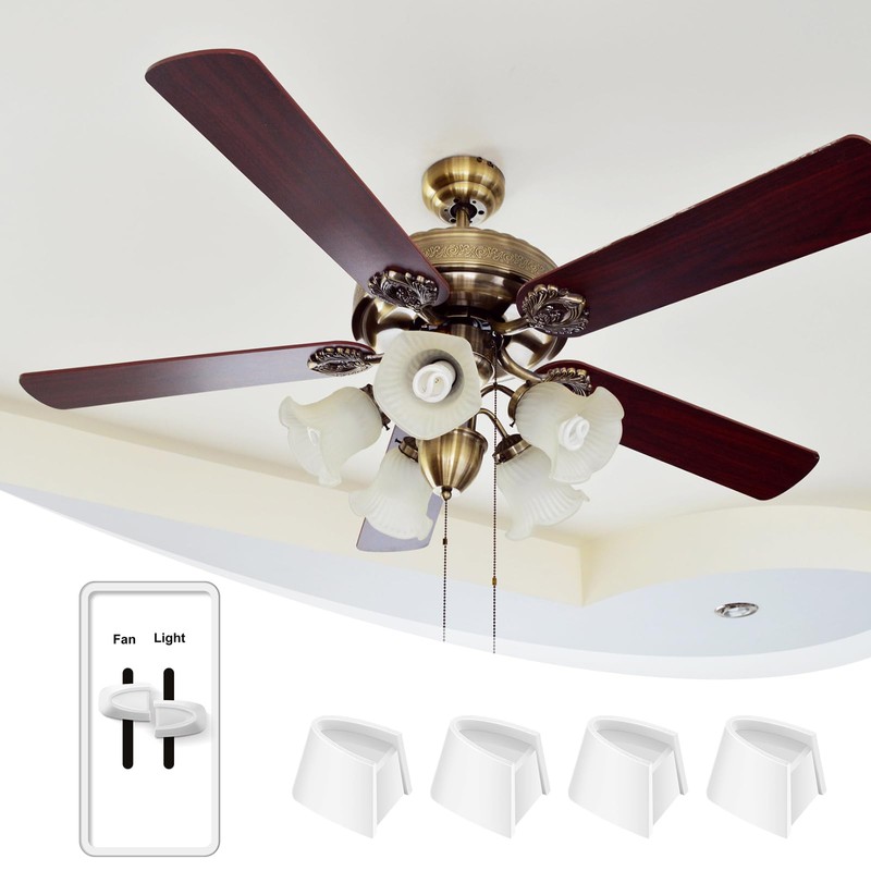 Hoolerry 4 Pcs Dimmer Switch Knob Dimmer Replacement Knob Compatible