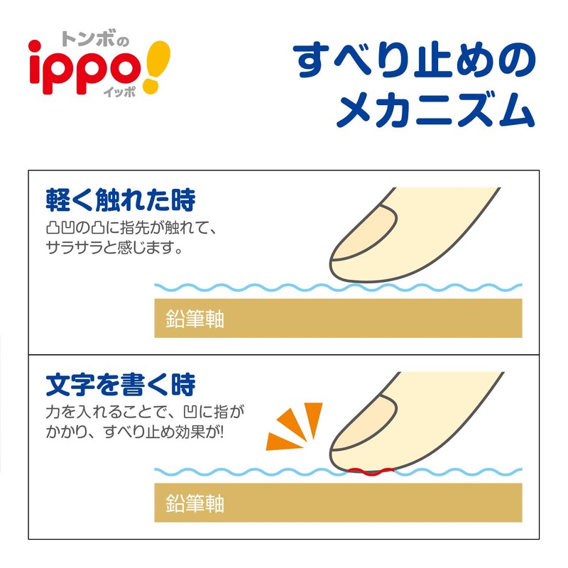 Tombow Pencil KB-KG01-4B Pencil Firmly Hold Hexagonal Shaft 4B 1