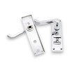 Infinity Decor Set of Polished Chrome Victorian Scroll Lever Door