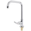 TOPINCN Water Tap Single Handle Deck Mount Faucet, Polished Chrome
