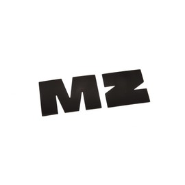 Letter M + Z Black for Tank ETZ All Types