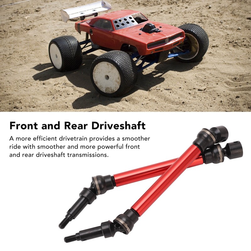 Front Rear Drive Shaft Driveshaft CVD for Arrma 1/8 Kraton