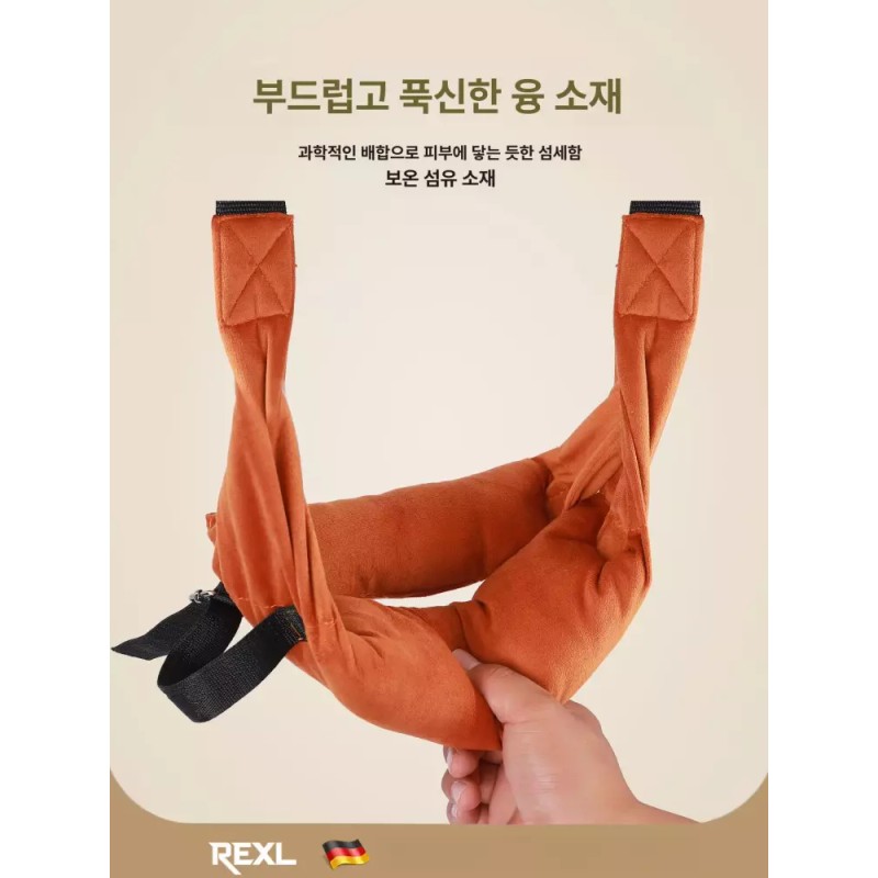 가정용 경추 견인기 목견인 스트레칭 목디스크 치료기 목보호대 [120-165cm] Home