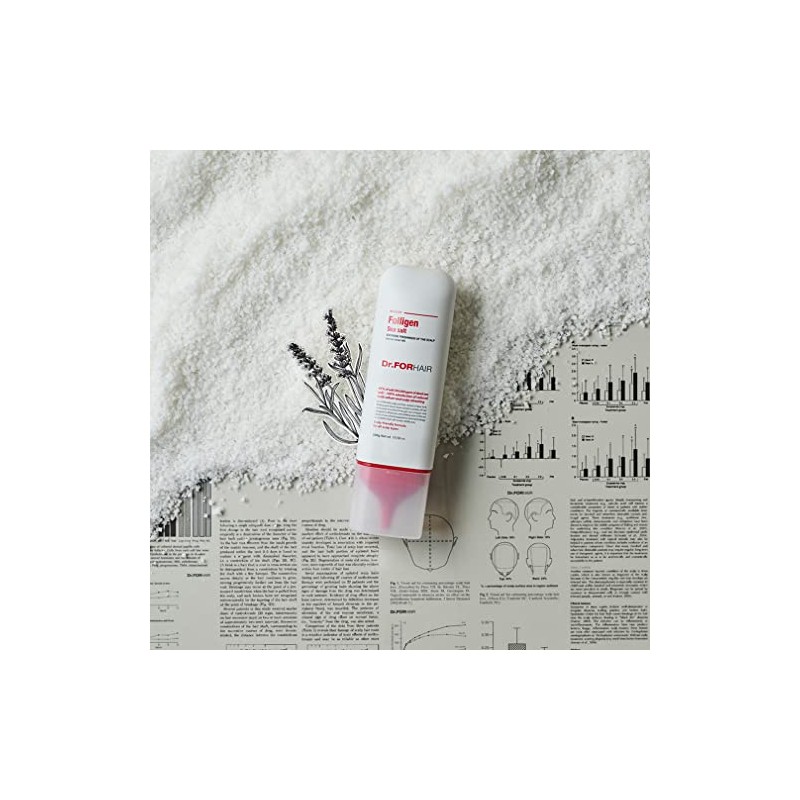 Dr.FORHAIR Folligen Sea Salt Scaler Biotin Scalp Scrub (10.5oz) Hair