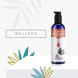 Árbora KIT de 3 ACEITES | Almendras + Ricino + Coco | HIdrata Piel, Cabello y Uñas | RESTAURA, NUTRE Y FORTALECE | Tratamiento NATURAL | Fácil aplicac