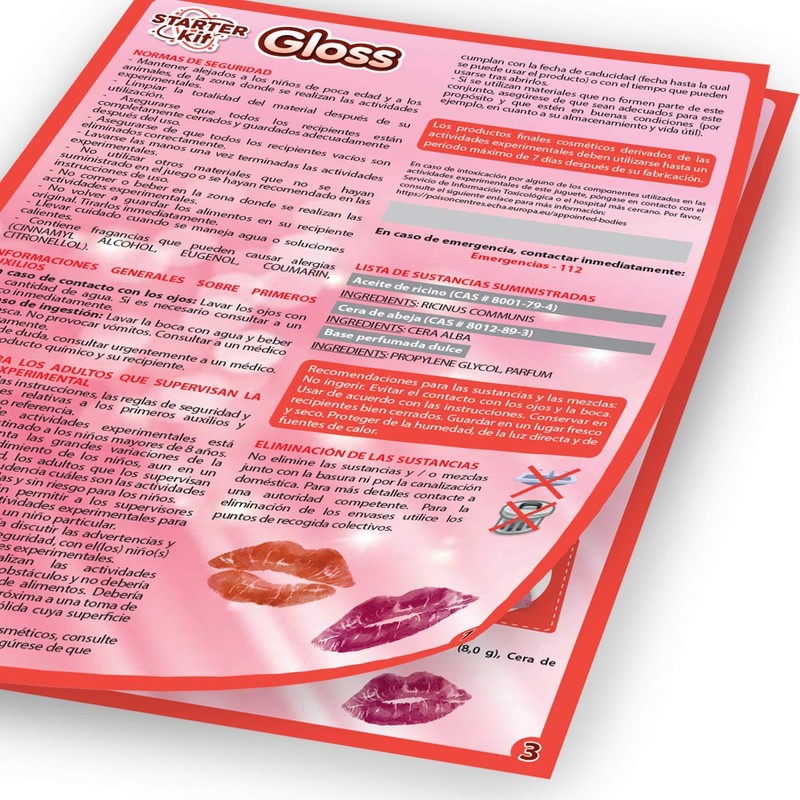Science4you Starter Kit Lip Gloss (Spanish Version) - Make Your
