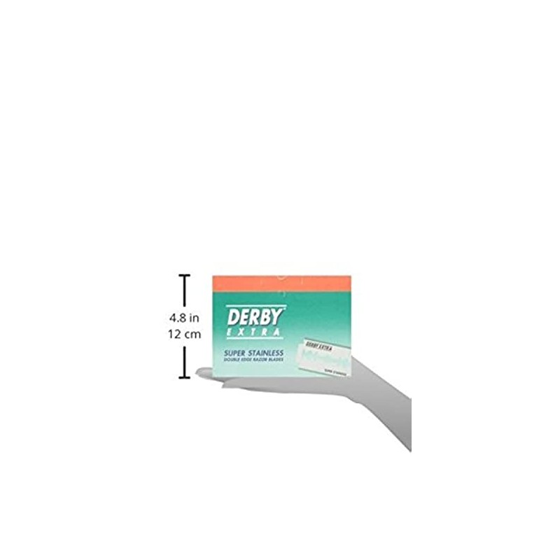 Derby Extra Razor Blades, 100 count