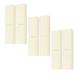 buccilly Foam Filter Pads Replacement Fits for Fluval Fx4 / FX5 / FX6 Canister Filter, Aquarium Bio Sponge Foam Filter Pads, 6 Pack