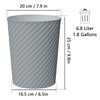 Verveorig Bathroom Garbage Can 3 Pack 6.8L/1.8 Gallon Small Garbage