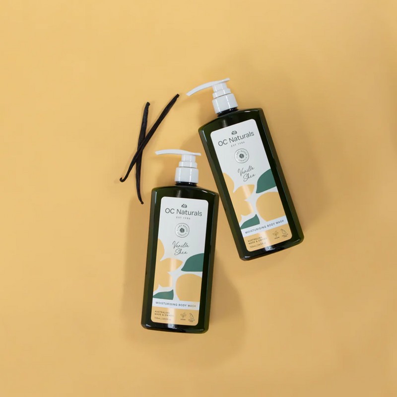 Organic Care OC NATURALS VANILLA SHEA MOISTURISING BODY WASH 725ML