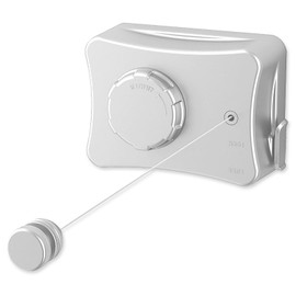 Extendable Washing Line, 5.1 Metre Clothesline, Extendable Wall, Extendable Washing Line, Up to 20 kg, Lock Prevents Sagging, Washing Line for Bathroom, Balcony, Laundry Room, Bedroom