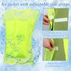 Geyoga 4 Pcs Cooling Ice Vests with 32 Ice Packs