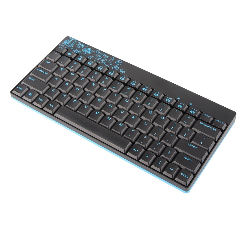 Keyboard Mouse Set Wireless Protable Combo Mini Ultra Thin Silent